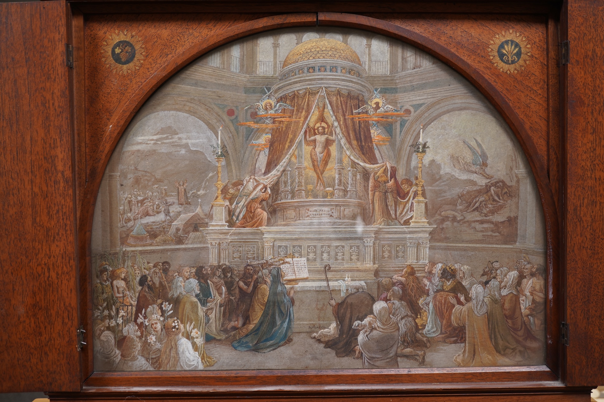 Riccardo Meacci, Italian (1856-1938), 'Ecce Panis Angelorum'